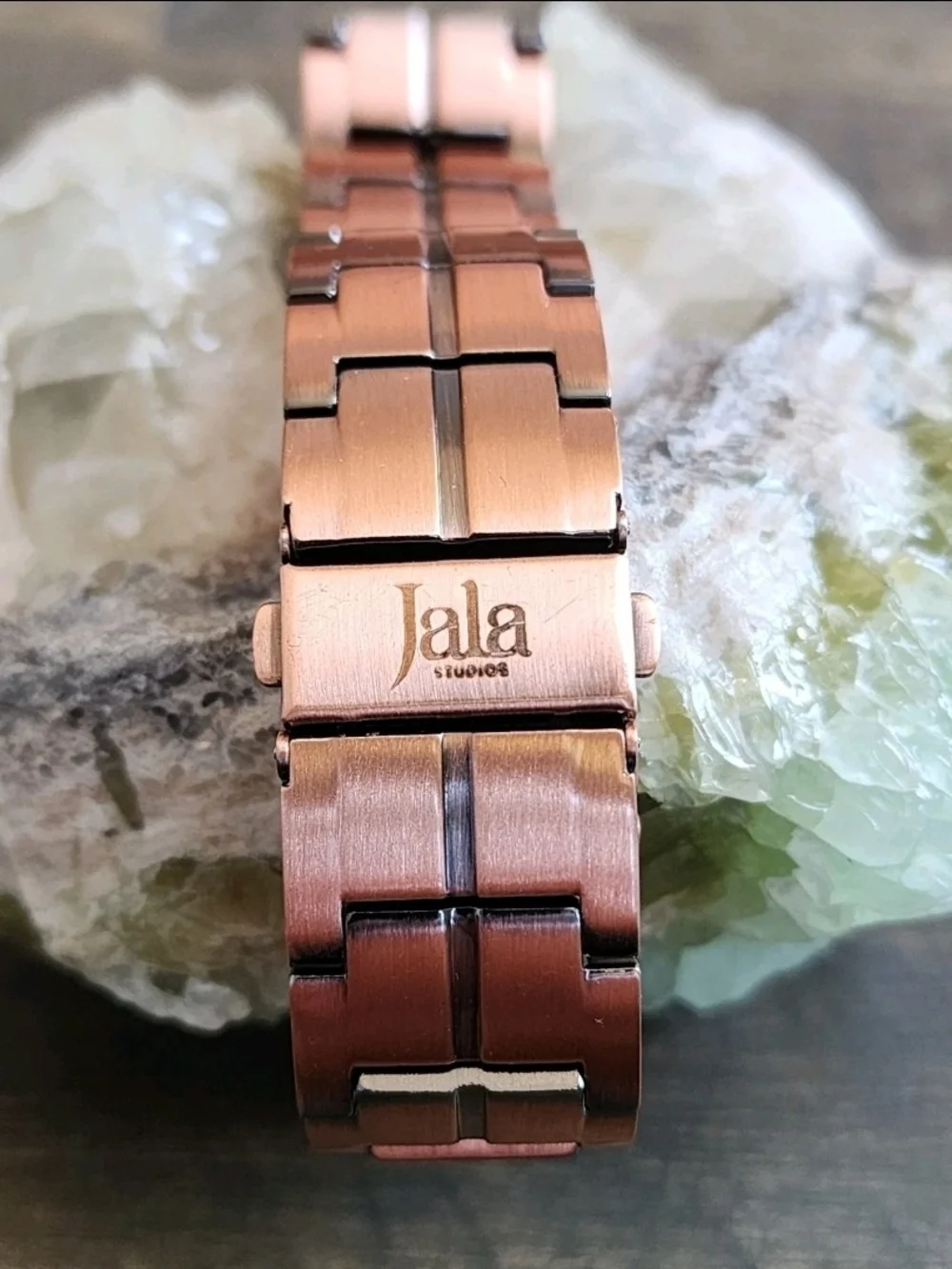 Genuine JalaStudios Pure Copper Magnetic Bracelet 60 Magnets Heavyweight 21mm